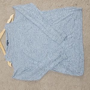 Pink Cover Sweater with cut out shoulders